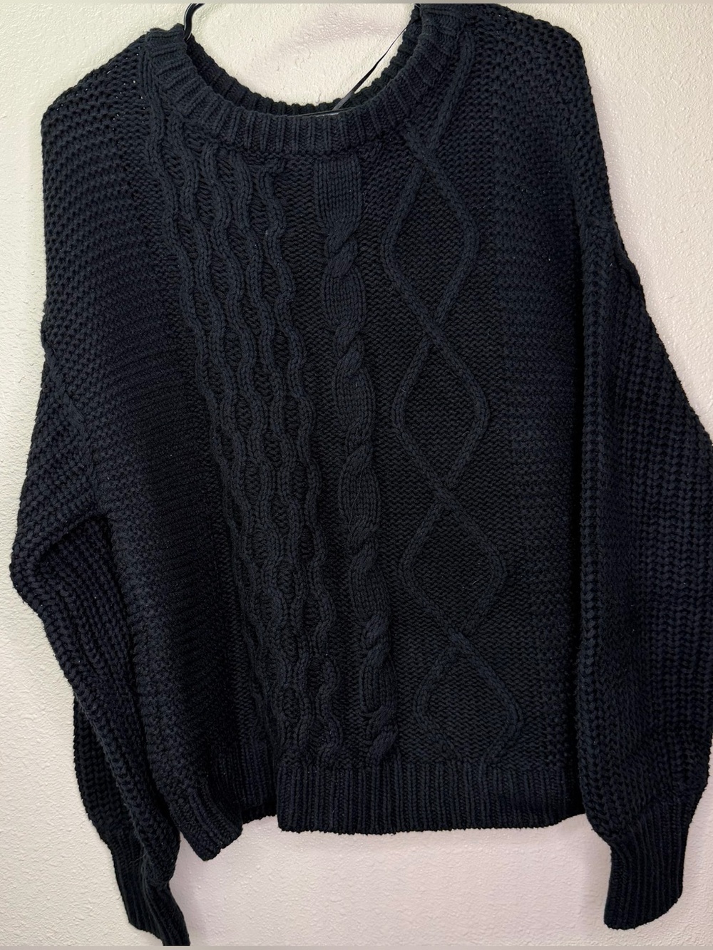 Free people Dream Cable Crew Sweater